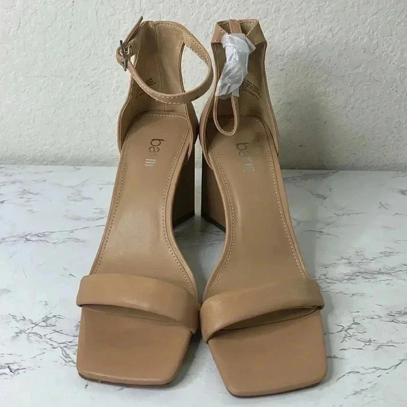 Bar III Flared Heel Dress Sandal Size 8M - Picture 3 of 9